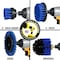 Drill Brush Power Scrubber By Useful Products 5 in W 5 in L Brush, Blue B-S-E42O-QC-DB - alternate 6